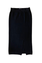 Straight Lines Knitted Cylinder Skirt